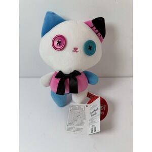 Fukuya PatchPatchFriends 7" Inch CAT Plush Doll Round 1 Patch Patch Friends